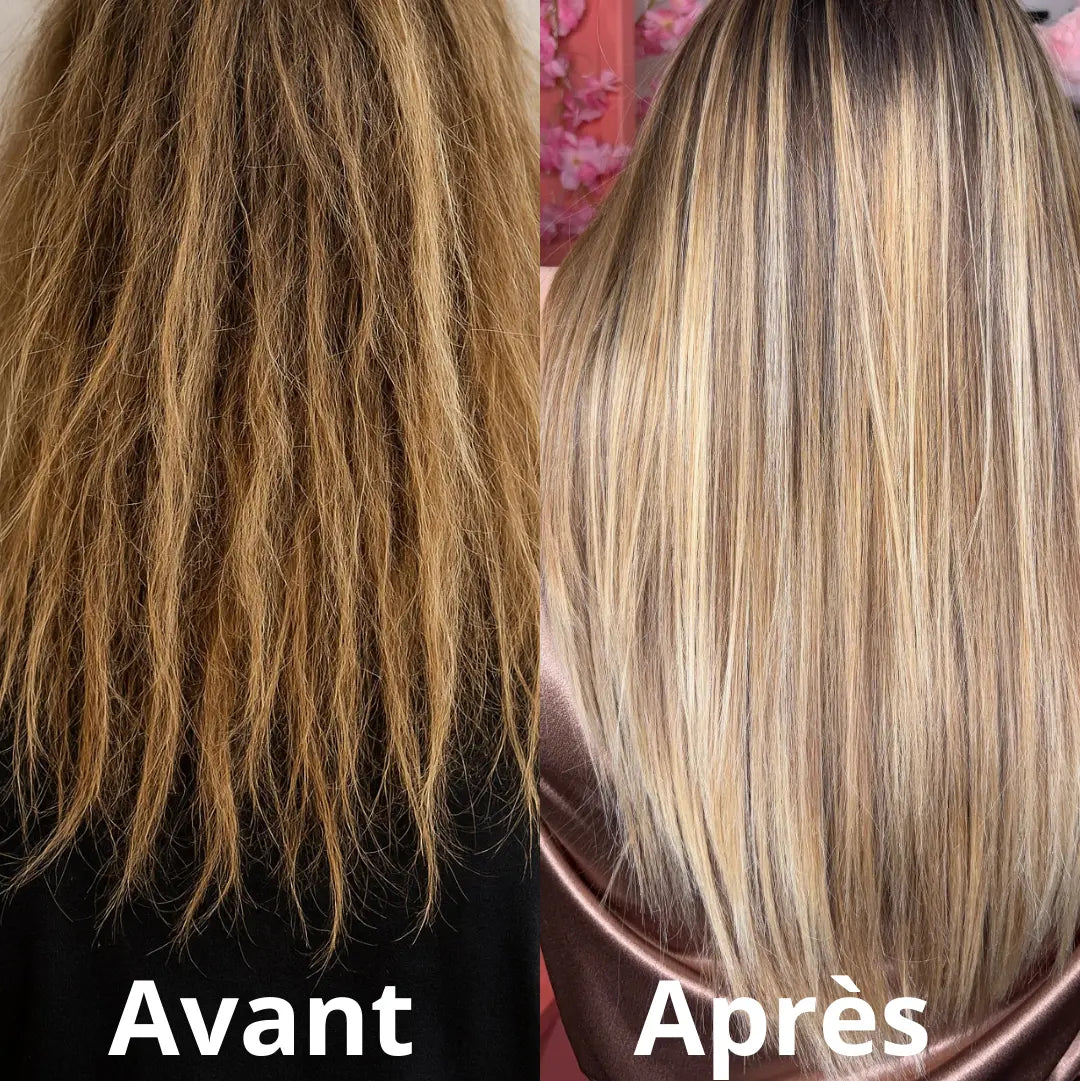 “Cheveux très sensibilisés après un lissage ou une décoloration ? Voici la solution !”