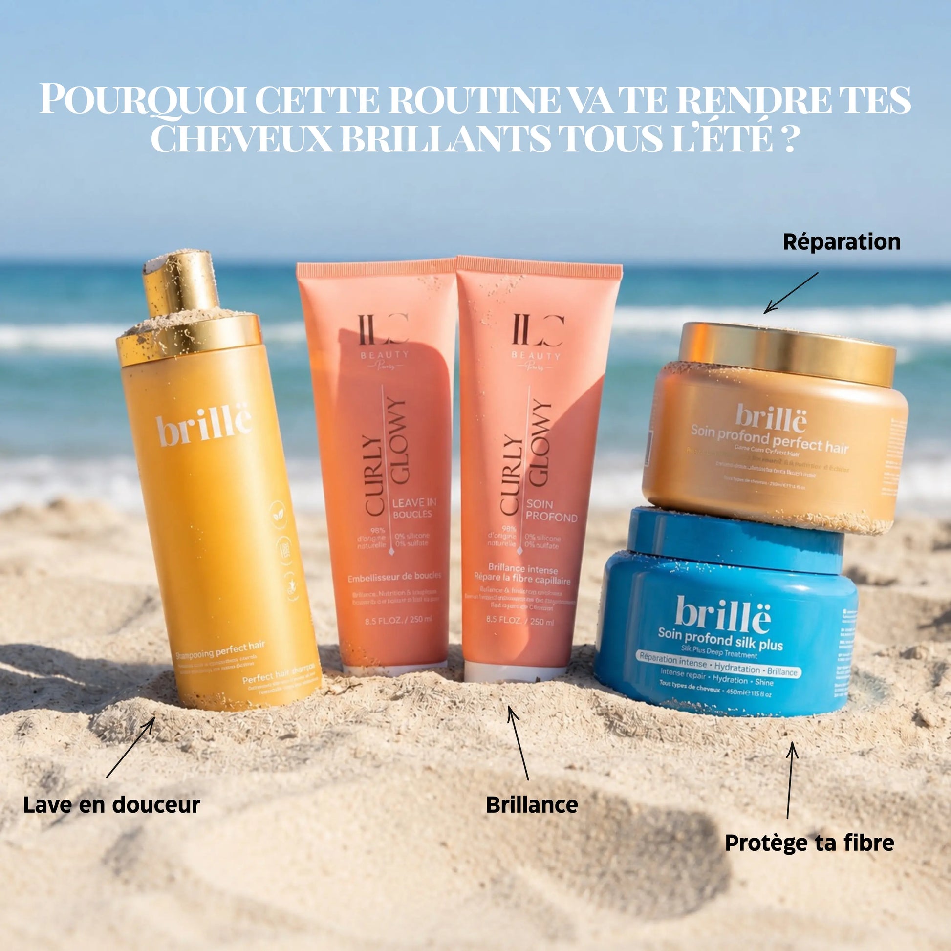 Routine cheveux secs BRILLË