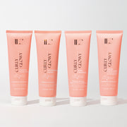 Routine cheveux bouclés