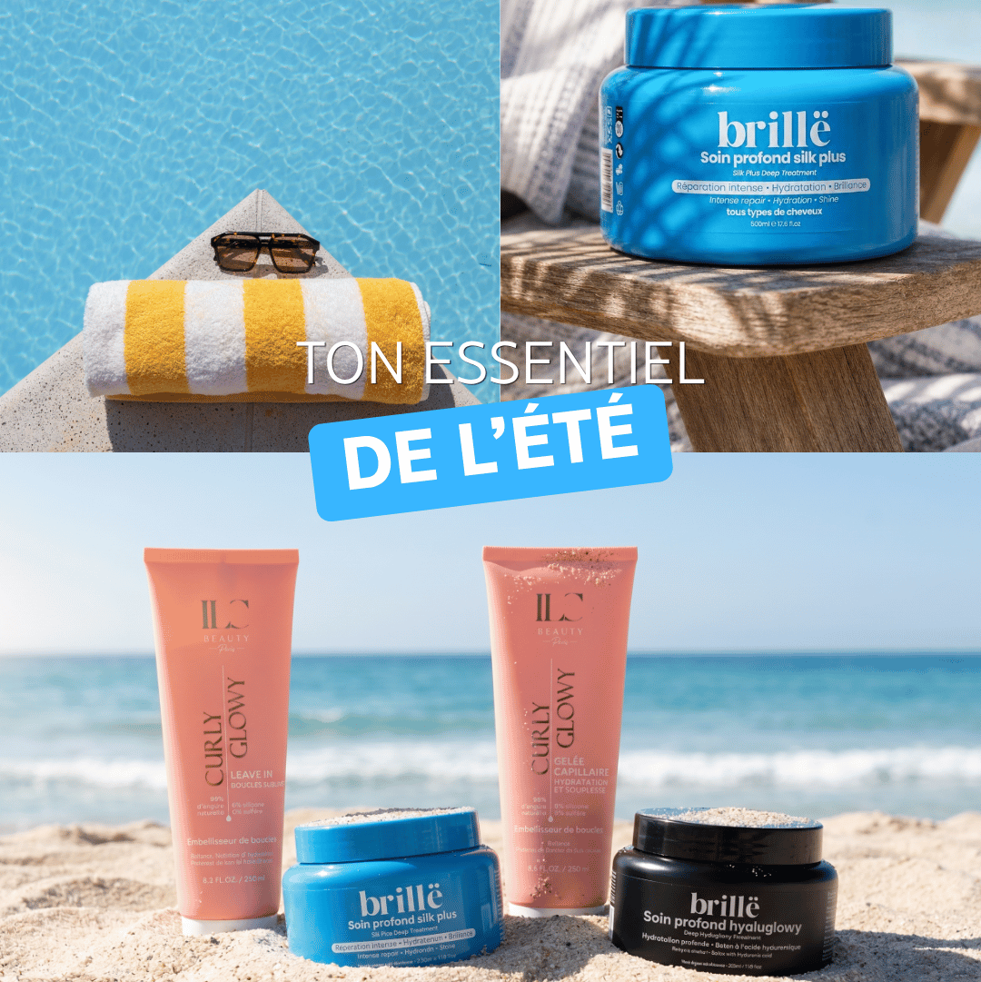 Routines cheveux désydratés en manque de brillance