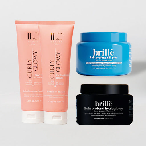Routines cheveux désydratés en manque de brillance