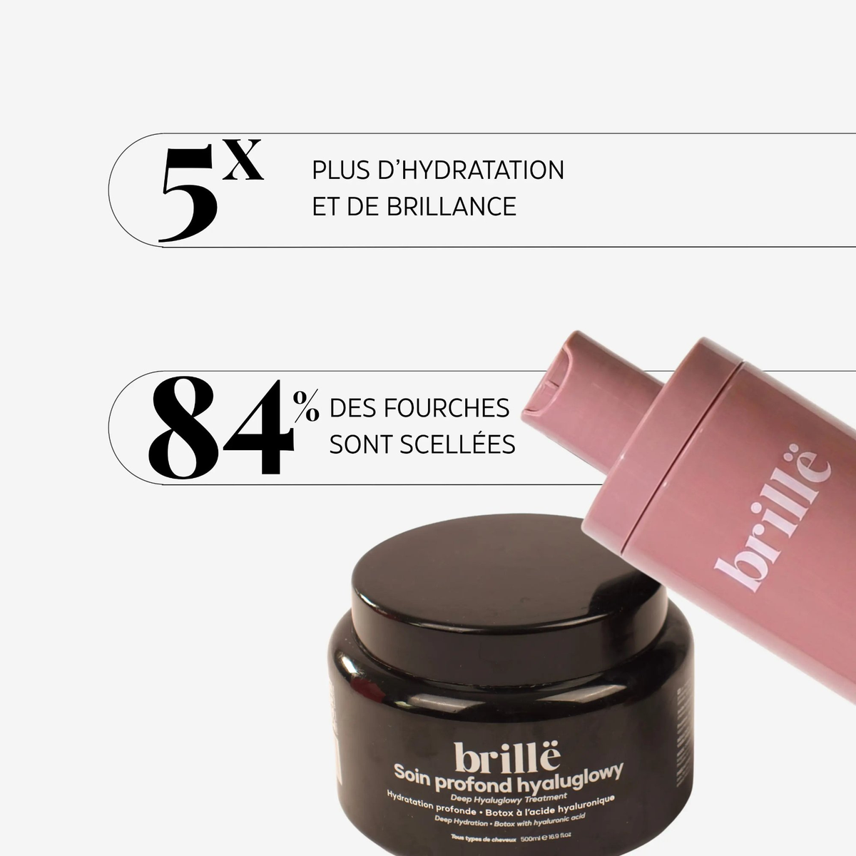 Routine brillance - Shampoing & Soin - (nouveau packaging) BRILLË