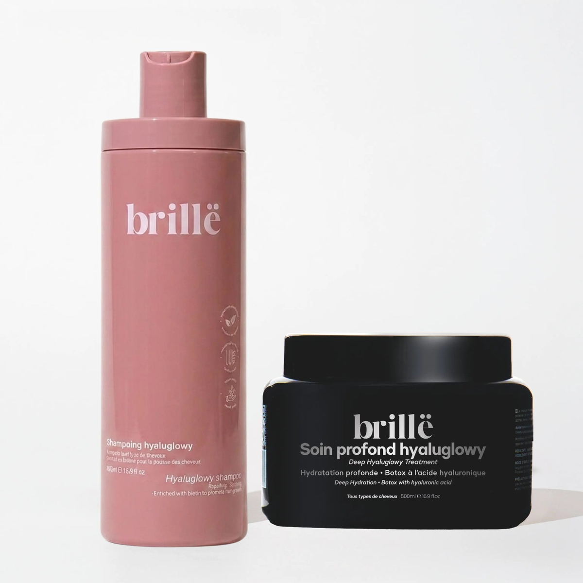 Routine brillance - Shampoing & Soin - (nouveau packaging) ILC BEAUTY