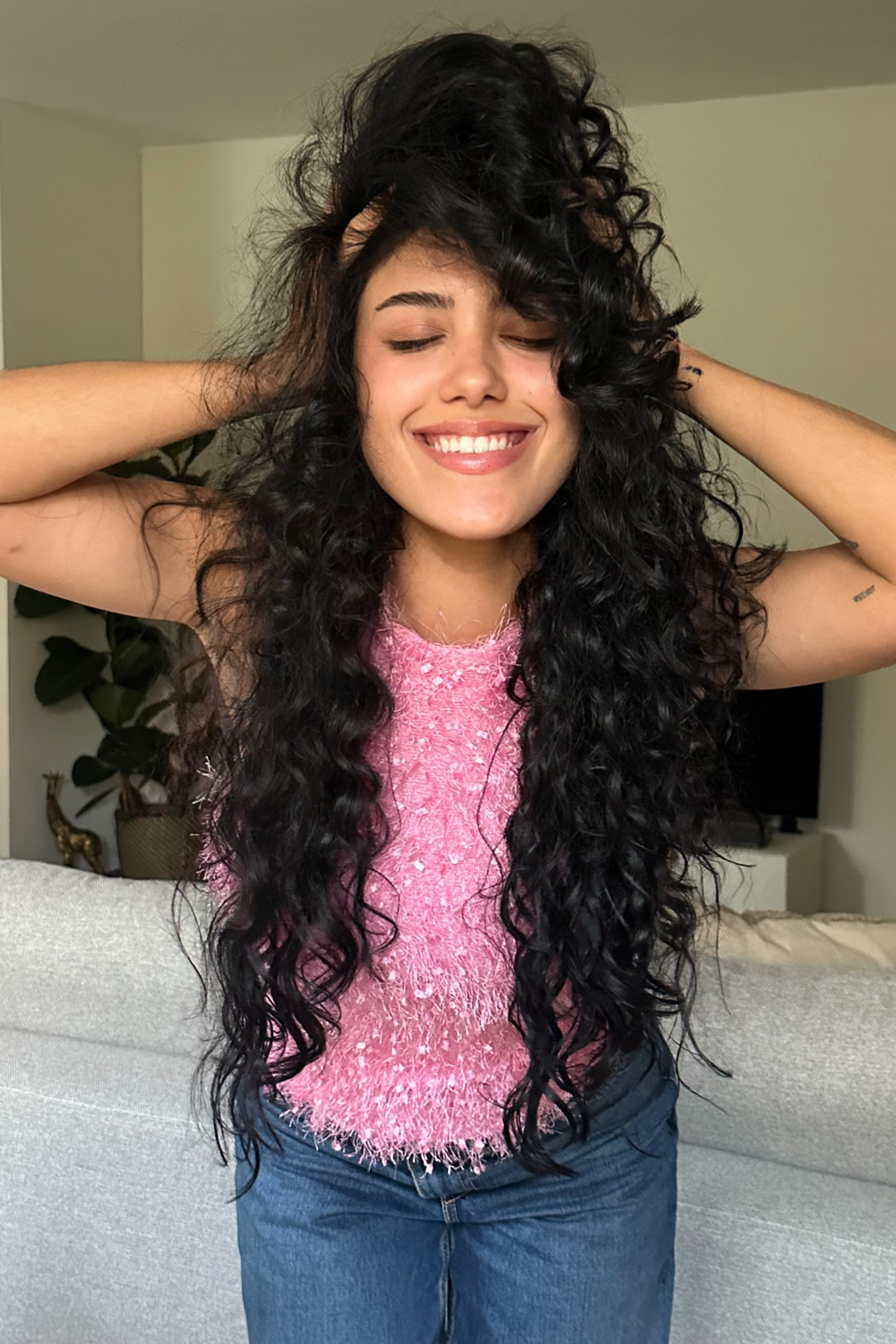 Soin Profond cheveux bouclés, frisés