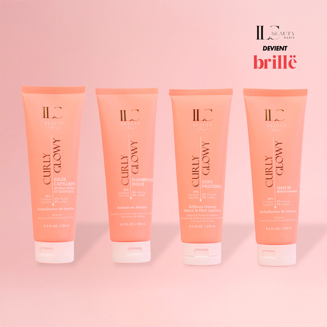 Routine cheveux bouclés