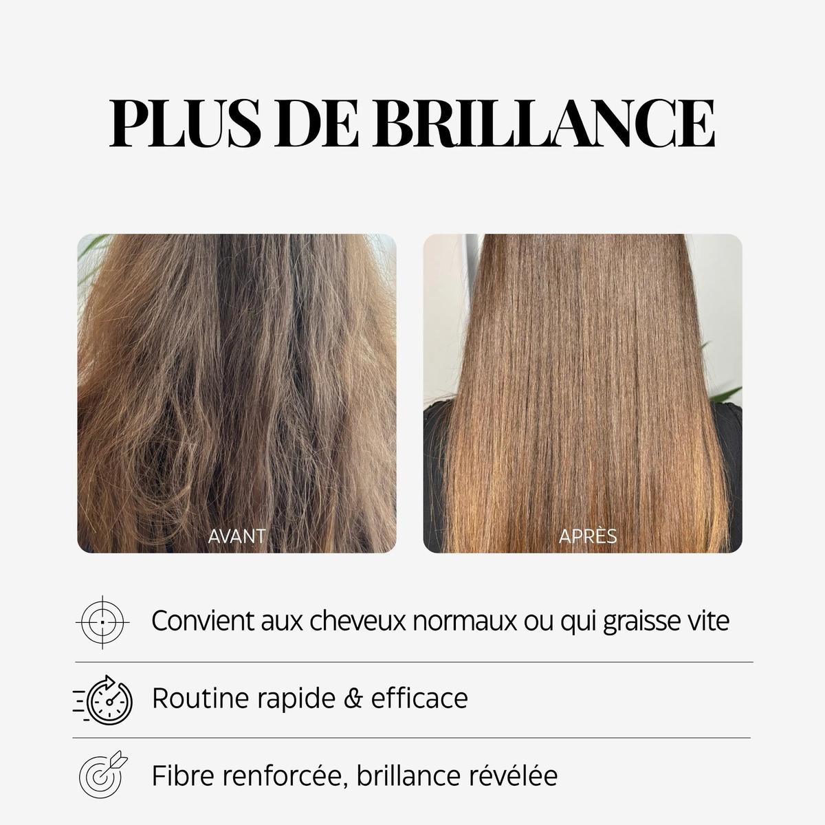 Routine brillance - Shampoing & Soin - (nouveau packaging) BRILLË
