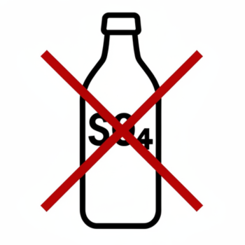 Sans silicone, sans sulfate, sans parabène